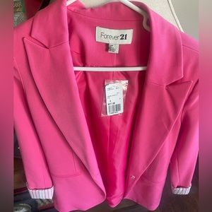 NWT forever 21 oversized blazer size s